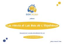 Page de présentation Les Hauts et Les Bas de l'Espérance